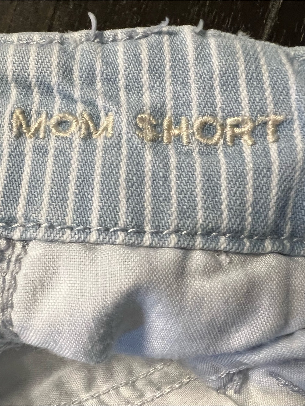 American Eagle High-Waist Paperbag Tie-Belt Mom Shorts Size 4 - Picture 7 of 8